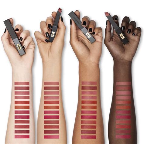 yves saint laurent lip swatches|yves Saint Laurent lipsticks online.